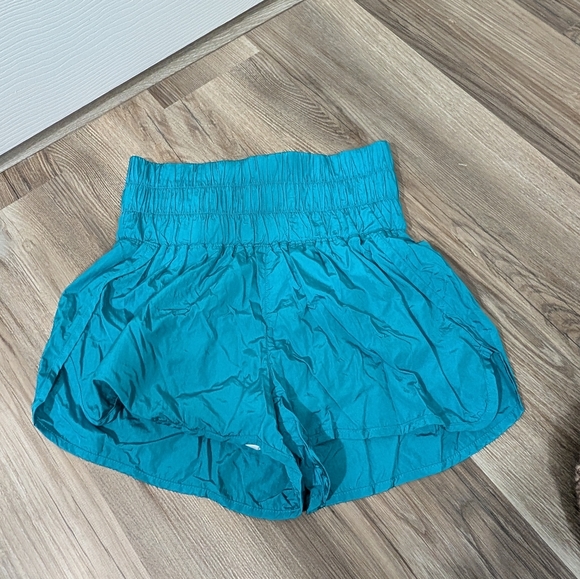 FP Movement by Free People Pants - Free People Movement, Size Medium The Way Home High Rise Athletic Short, Aqua